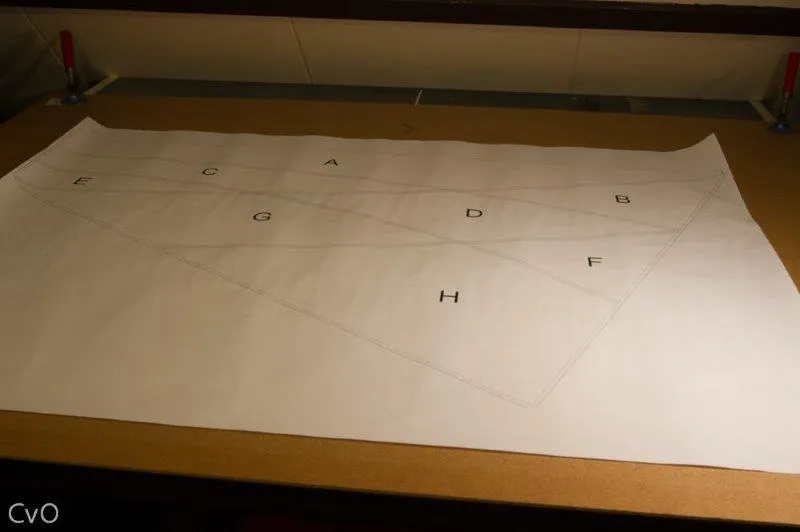 Le plan pour assembler les panneaux