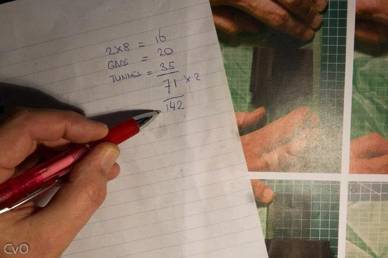 Calculer la longueur du Dacron