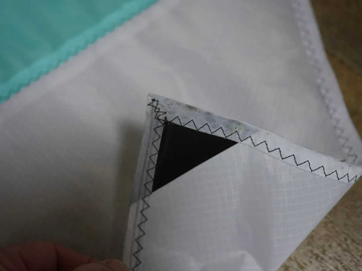 Couture des bords de fuite