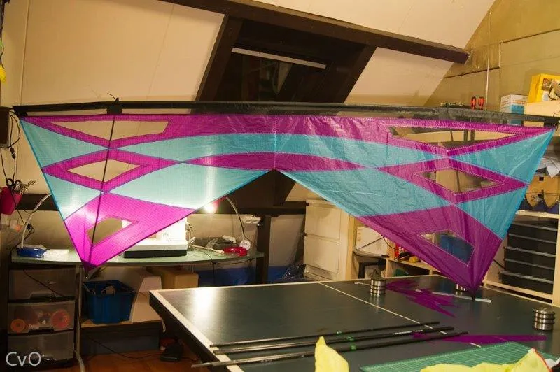 **Résultat final** : le cerf-volant ventilé